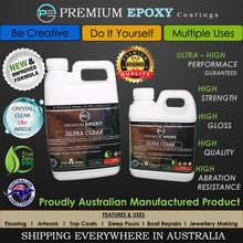 Load image into Gallery viewer, ULTRA CLEAR Epoxy Resin 3 Litres Kit