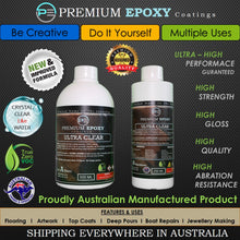 Load image into Gallery viewer, ULTRA CLEAR Epoxy Resin 750 ML Kit