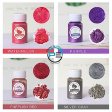 Load image into Gallery viewer, 24 Pack Metallic Mica Epoxy Pigments