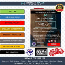 Load image into Gallery viewer, GEM COAT - Moisture Cured Polyurethane 1Litre