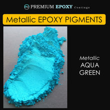 Load image into Gallery viewer, Metallic AQUA GREEN
