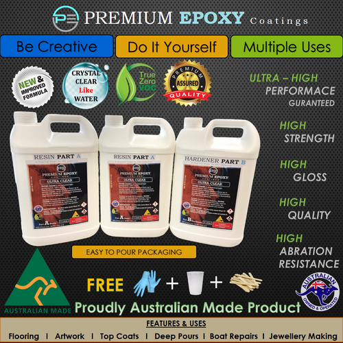 ULTRA CLEAR Epoxy Resin – Premium Epoxy Coatings